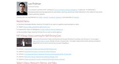 Desktop Screenshot of lexfridman.com